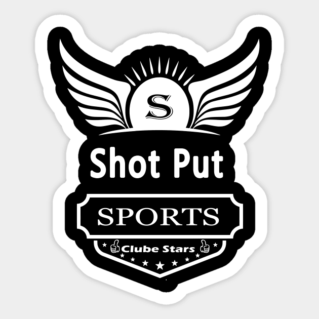 The Sport shot Put Sticker by My Artsam